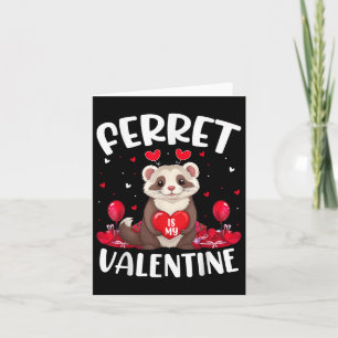 Fret Is Mijn Valentijn Liefhebber Hart Fret Valent Kaart