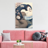 Fret - Japan Canvas Afdruk (Insitu (Woonkamer))