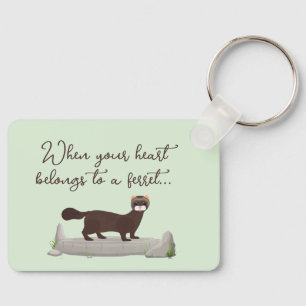 Fret! Leuk cadeau voor fret minnende vriend! Sleutelhanger