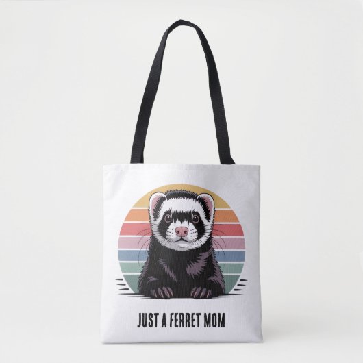 Fret moeder tote bag (Voorkant)