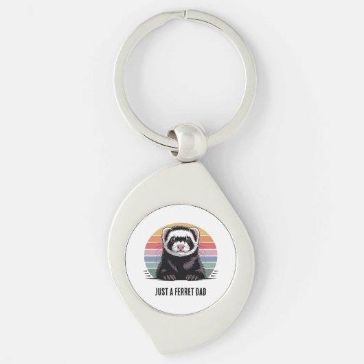 Fret papa t-shirt sleutelhanger (Voorkant)