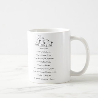Fret Property Laws Coffee Cup Koffiemok