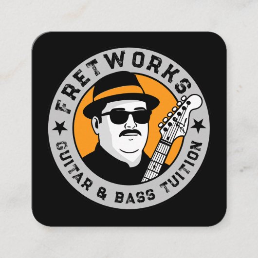 Fret Works - Visitekaartje (Voorkant)