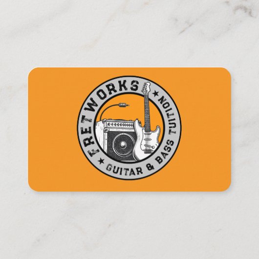 Fret Works - Visitekaartje (Achterkant)