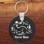 Fretmoeder Sleutelhanger (Achterkant)