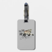 Fretten Bagagelabel (Achterkant verticaal)