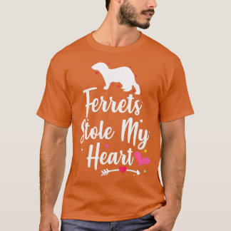 Fretten houden mijn Dierenvriend Valentijnsdag har T-shirt