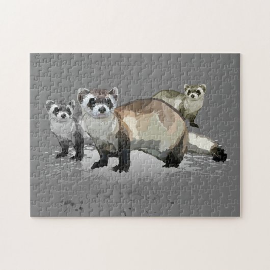 Fretten Legpuzzel (Horizontaal)