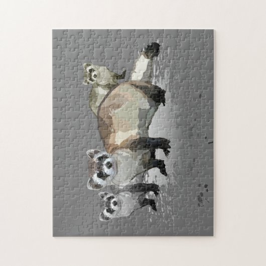 Fretten Legpuzzel (Verticaal)