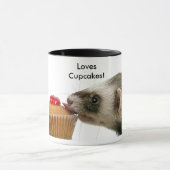 Fretten Liefde Cupcakes Mok (Midden)