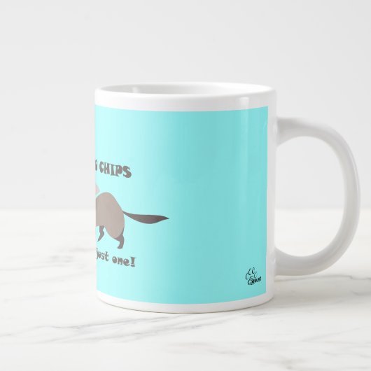 Fretten lijken op aardappelchips Jumbo Blue Mok (Rechts)