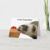 Fretten Love Cupcakes Kaart (Voorkant)