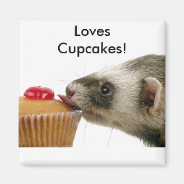 Fretten Love Cupcakes Magneet