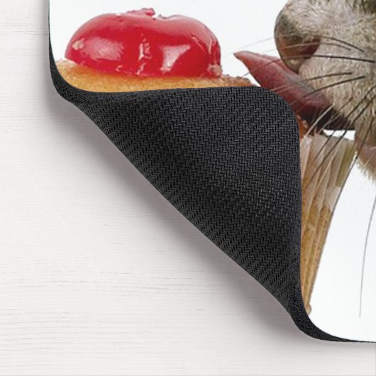 Fretten Love Cupcakes Mousepad Muismat (Hoek)