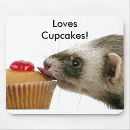 Fretten Love Cupcakes Mousepad Muismat