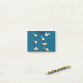 Fretten post-it® notes (Op bureau)