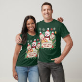 Fretten Sleigh De hele dag Kerst Fretten T-shirt (Unisex)