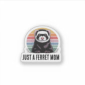 Frettenmoeder Sticker (Voorkant)