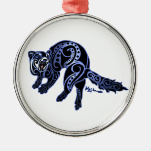 Frettenstam: Oorlogsdans! Metalen Ornament