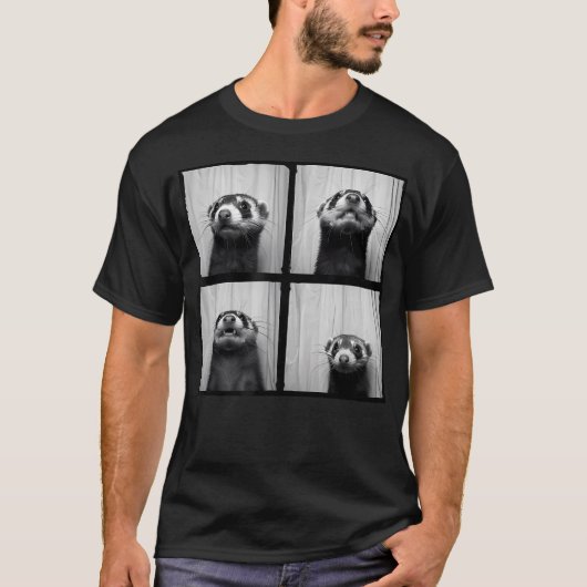 Fretvis Face Liefde Fretvissen Grappig T-shirt (Voorkant)