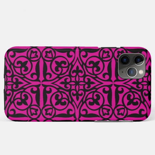 Fretwork Case-Mate iPhone Case (Achterkant (horizontaal))