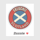 Freuchie, Scotland Sticker (Vel)