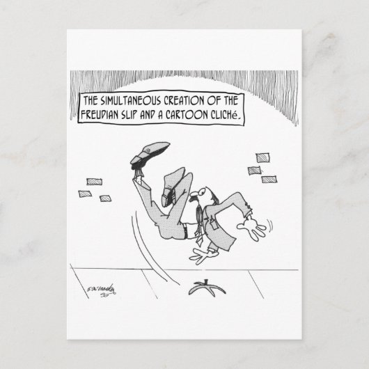 Freud Cartoon 3169 Briefkaart (Voorkant)