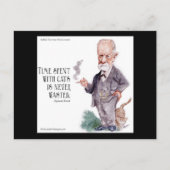 Freud & Citaat over Katten Briefkaart (Voorkant)
