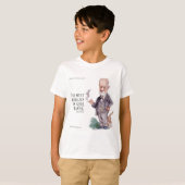 Freud & Citaat Over Katten Jongens T-shirt (Voorkant volledig)