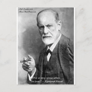 Freud Crazy Lovers Love Quote Gifts Kaarten etc