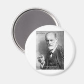 Freud Crazy Lovers Love Quote Gifts Kaarten etc Magneet (Voorkant / Achterkant)