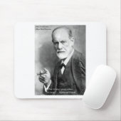 Freud Crazy Lovers Love Quote Gifts Kaarten etc Muismat (Met muis)