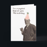 Freud Funny 18th Birthday Psychology Kaart<br><div class="desc">Grappig Sigmund Freud 18e verjaardag voor de psychologisch-georiënteerde kaart.</div>