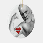 Freud houdt van zijn moeder keramisch ornament (Rechts)