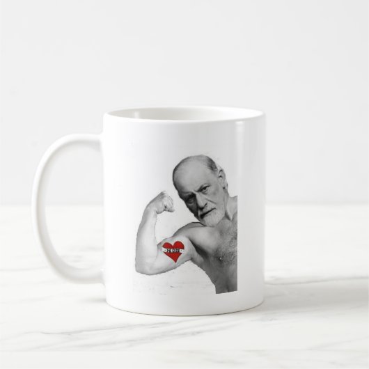 Freud houdt van zijn moeder koffiemok (Links)