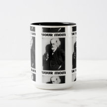 Freud 'Je moeder' - 15oz Coffee Cup