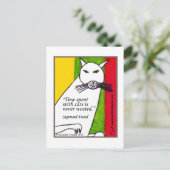 Freud Quote Briefkaart (Staand voorkant)