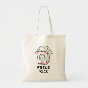 Freud Rice Philosophy Food Pun Canvas tas
