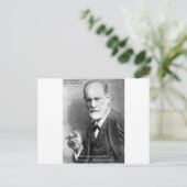 Freud Verliefden Liefdes Citaat Cadeau Kaarten Enz (Staand voorkant)