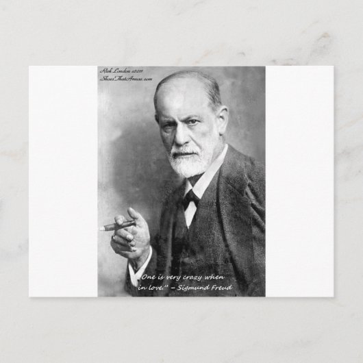 Freud Verliefden Liefdes Citaat Cadeau Kaarten Enz (Voorkant)