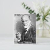Freud Verliefden Liefdescitaat Cadeau Kaarten Enz. (Staand voorkant)