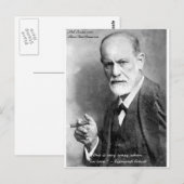 Freud Verliefden Liefdescitaat Cadeau Kaarten Enz. (Voorkant / Achterkant)