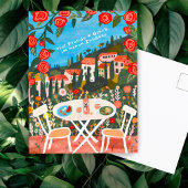 Freude Neuen Haus schöne Landschaft Briefkaart