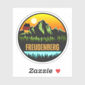 Freudenberg, Baden-Württemberg Duitsland Sticker (Vel)