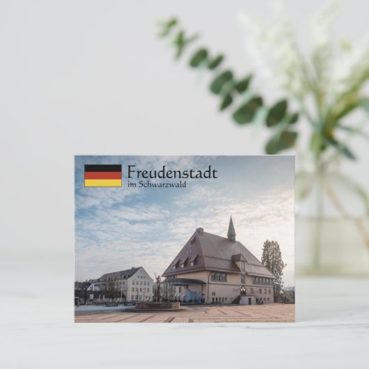 Freudenstadt Duitsland Briefkaart (Staand voorkant)