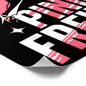 Freudiaanse roze draai Freudiaanse woordspeling Ps Poster (Hoek)
