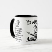 Freudiaanse yo mama grappen - Wederstrevend Mok (Voorkant links)