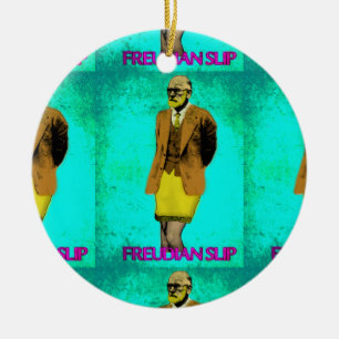 Freudian Slip Grunge Pop Art Meme Keramisch Ornament