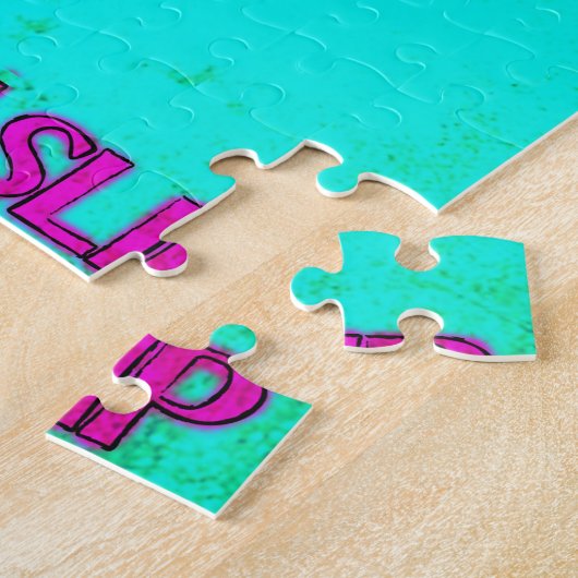 Freudian Slip Grunge Pop Art Meme Legpuzzel (Zijkant)