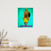 Freudian Slip Grunge Pop Art Meme Poster (Keuken)